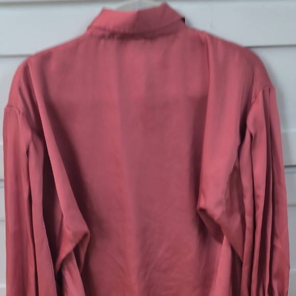 Pink Button-Up Blouse - Picture 5 of 7